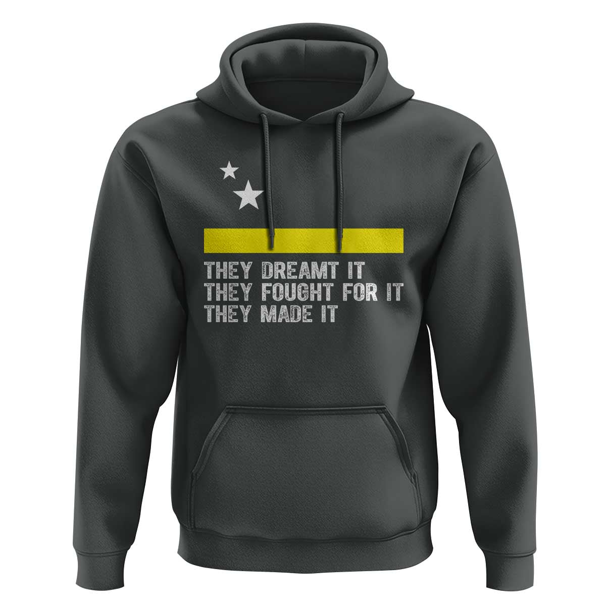 Curaçao Flag History Pride Hoodie They Dreamt Fought Made It