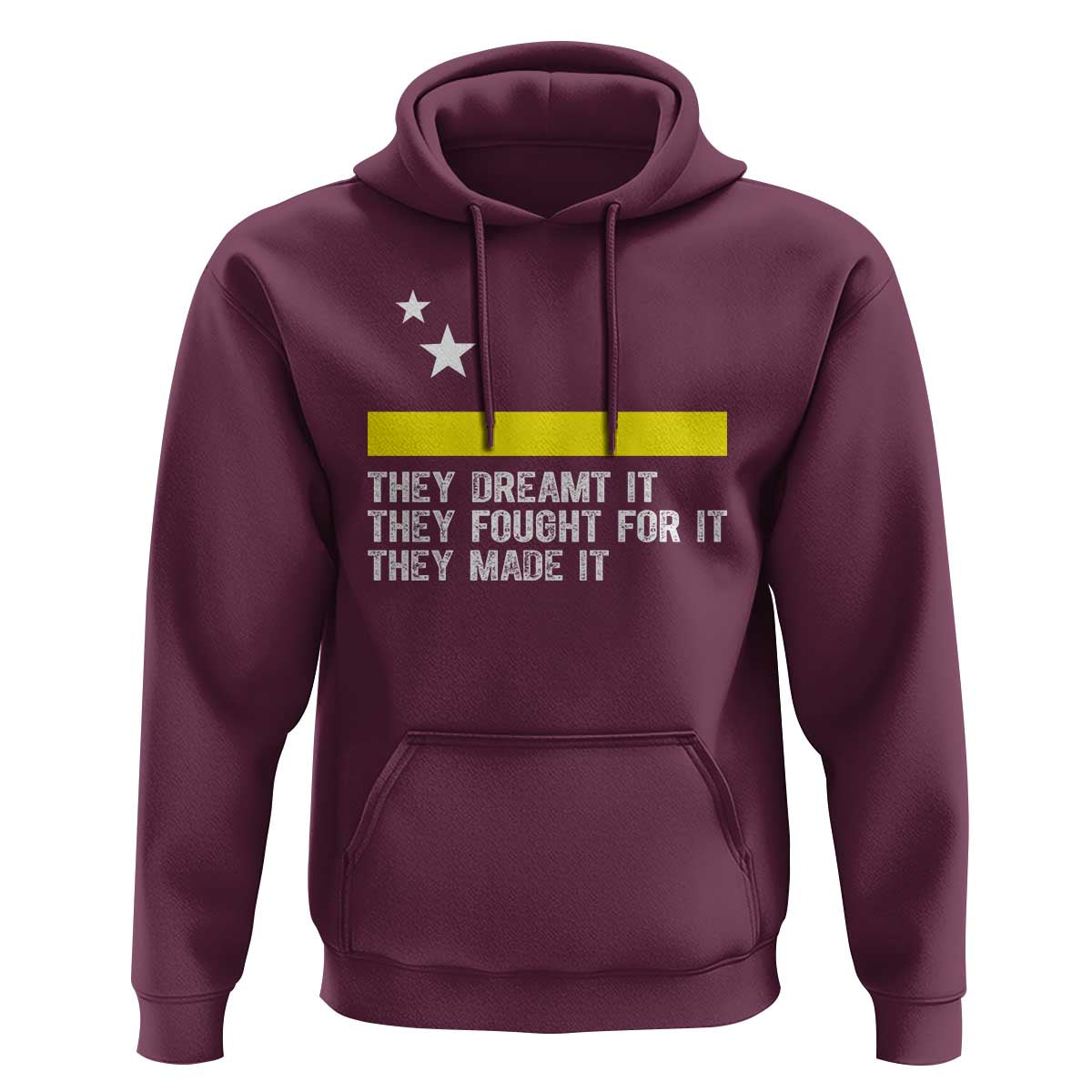 Curaçao Flag History Pride Hoodie They Dreamt Fought Made It