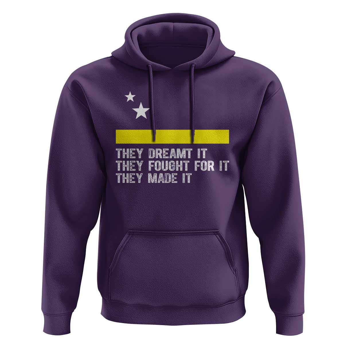 Curaçao Flag History Pride Hoodie They Dreamt Fought Made It