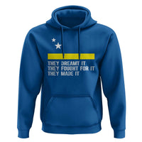 Curaçao Flag History Pride Hoodie They Dreamt Fought Made It