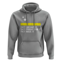 Curaçao Flag History Pride Hoodie They Dreamt Fought Made It