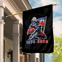 Haiti Soccer Tournament History 1974 to 2026 Garden Flag Powerful Haitian Broken Chains National Flag Football Fans