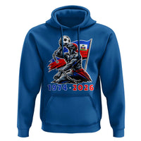 Haiti Soccer Tournament History 1974 to 2026 Hoodie Powerful Haitian Broken Chains National Flag Football Fans