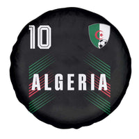Algeria Soccer Sports Graphic Number 10 Jersey Style Spare Tire Cover Proud Algerian Football Fans Game Day Maghreb Pride