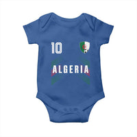 Algeria Soccer Sports Graphic Number 10 Jersey Style Baby Onesie Proud Algerian Football Fans Game Day Maghreb Pride