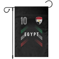 Egypt Soccer Sports Graphic Number 10 Jersey Style Garden Flag Proud Egyptian Football Fans Game Day Pride