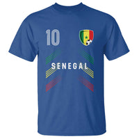 Senegal Soccer Sports Graphic Number 10 Jersey Style T Shirt Proud Senegalese Football Fans Game Day Pride