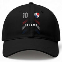 Panama Soccer Sports Graphic Number 10 Jersey Style Baseball Cap Proud Panamanian Football Fans Game Day Pride