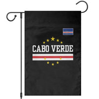 Cabo Verde Athletic Varsity Style Garden Flag Cape Verde Flag Stars National Pride