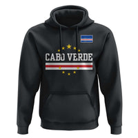 Cabo Verde Athletic Varsity Style Hoodie Cape Verde Flag Stars National Pride