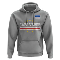 Cabo Verde Athletic Varsity Style Hoodie Cape Verde Flag Stars National Pride