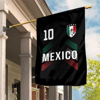 Mexico Soccer Sports Graphic Number 10 Jersey Style Garden Flag Proud Mexican Football Fans Game Day Pride