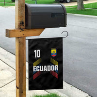 Ecuador Soccer Sports Graphic Number 10 Jersey Style Garden Flag Proud Ecuadorian Football Fans Game Day Pride