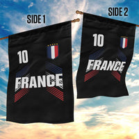 France Soccer Sports Graphic Number 10 Jersey Style Garden Flag Proud French Football Fans Game Day Pride