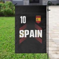 Spain Soccer Sports Graphic Number 10 Jersey Style Garden Flag Proud Spanish Football Fans Game Day Pride