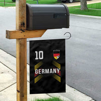 Germany Soccer Sports Graphic Number 10 Jersey Style Garden Flag Proud German Football Fans Game Day Pride
