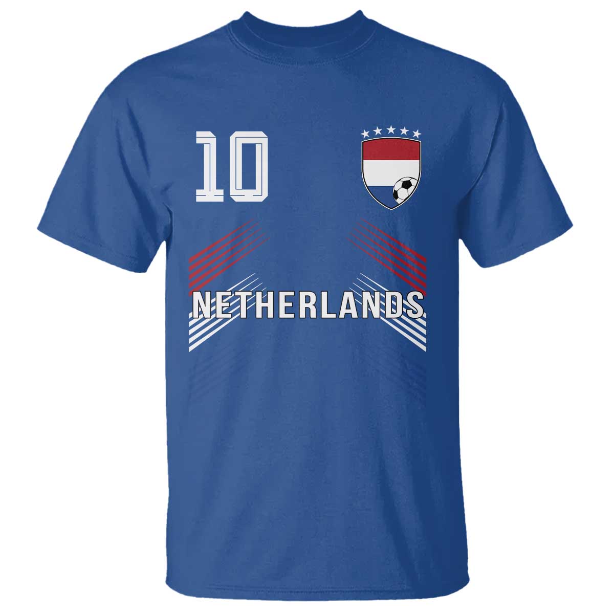 Netherlands Soccer Sports Graphic Number 10 Jersey Style T Shirt Proud Nederlands Holland Football Fans Game Day Pride