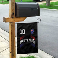 Australia Soccer Sports Graphic Number 10 Jersey Style Garden Flag Proud Australian Football Fans Game Day Pride
