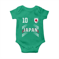Japan Soccer Sports Graphic Number 10 Jersey Style Baby Onesie Proud Japanese Football Fans Game Day Pride