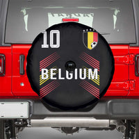 Belgium Soccer Sports Graphic Number 10 Jersey Style Spare Tire Cover Proud Belgian Football Fans Game Day Pride