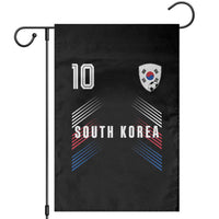 South Korea Soccer Sports Graphic Number 10 Jersey Style Garden Flag Proud Korean Football Fans Game Day Pride
