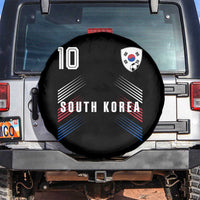 South Korea Soccer Sports Graphic Number 10 Jersey Style Spare Tire Cover Proud Korean Football Fans Game Day Pride