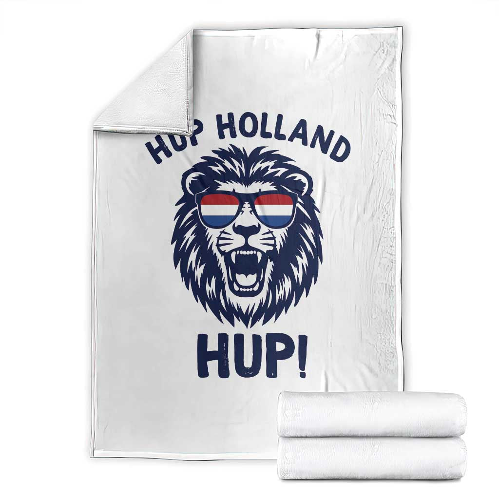 Hup Holland Hup Lion Netherlands Flag Throw Blanket Nederlands Dutch Pride Soccer Fans