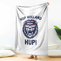 Hup Holland Hup Lion Netherlands Flag Throw Blanket Nederlands Dutch Pride Soccer Fans