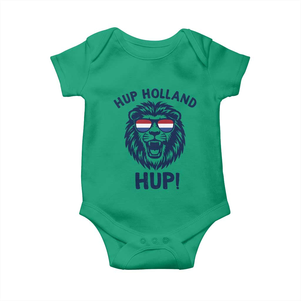 Hup Holland Hup Lion Netherlands Flag Baby Onesie Nederlands Dutch Pride Soccer Fans