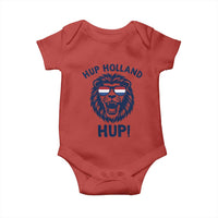Hup Holland Hup Lion Netherlands Flag Baby Onesie Nederlands Dutch Pride Soccer Fans