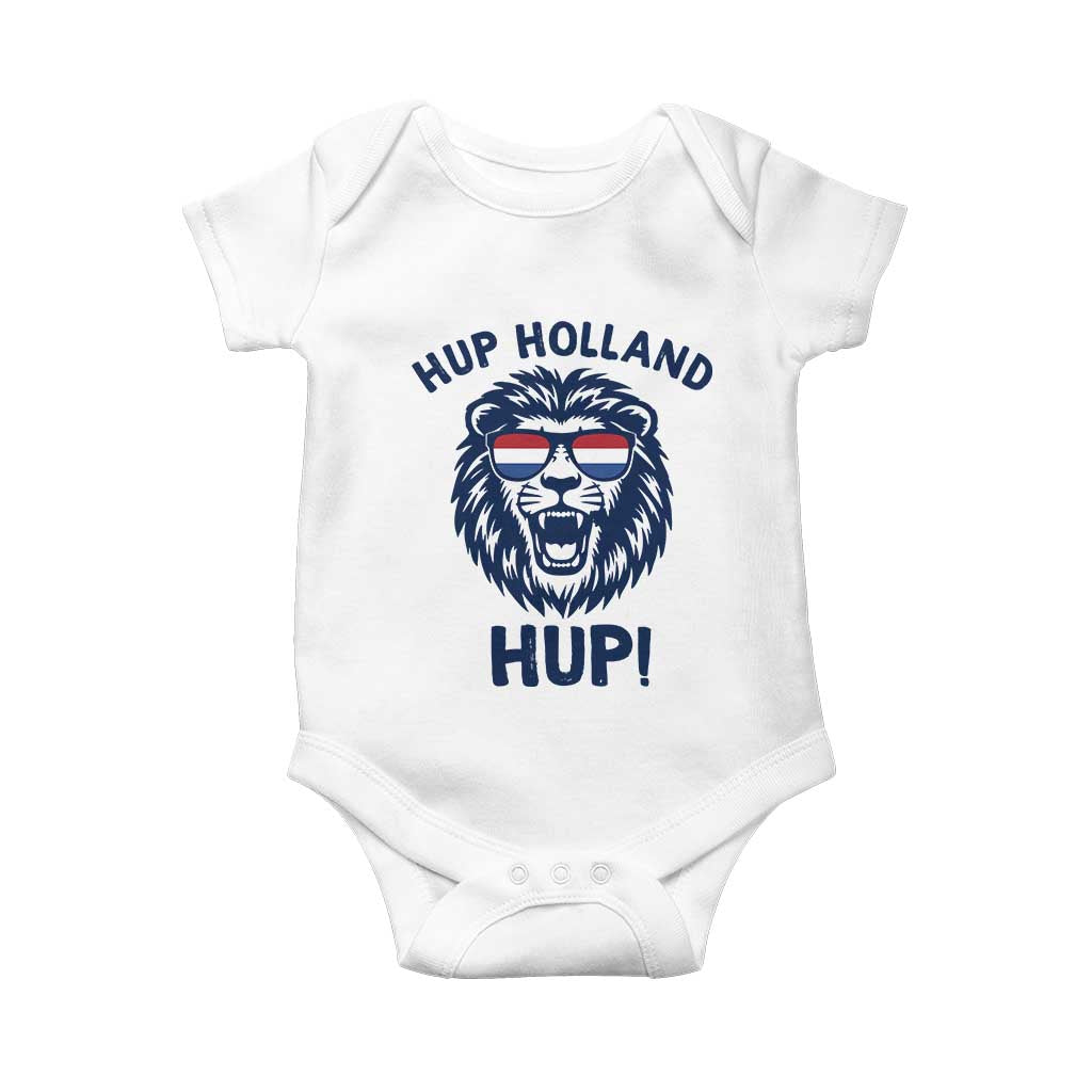 Hup Holland Hup Lion Netherlands Flag Baby Onesie Nederlands Dutch Pride Soccer Fans