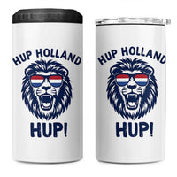Hup Holland Hup Lion Netherlands Flag 4 in 1 Can Cooler Tumbler Nederlands Dutch Pride Soccer Fans