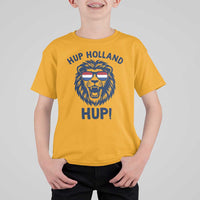 Hup Holland Hup Lion Netherlands Flag T Shirt For Kid Nederlands Dutch Pride Soccer Fans