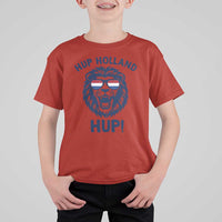 Hup Holland Hup Lion Netherlands Flag T Shirt For Kid Nederlands Dutch Pride Soccer Fans