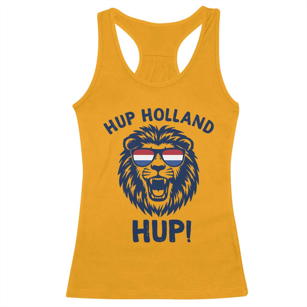 Hup Holland Hup Lion Netherlands Flag Racerback Tank Top Nederlands Dutch Pride Soccer Fans