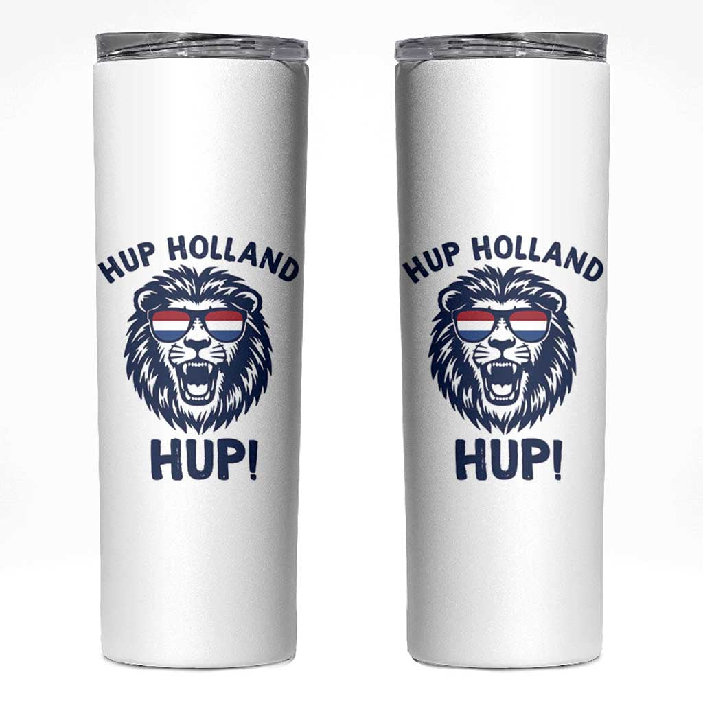 Hup Holland Hup Lion Netherlands Flag Skinny Tumbler Nederlands Dutch Pride Soccer Fans