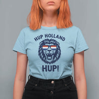 Hup Holland Hup Lion Netherlands Flag T Shirt For Women Nederlands Dutch Pride Soccer Fans
