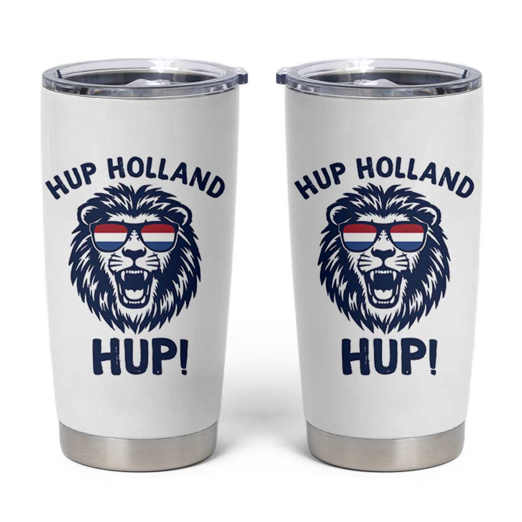 Hup Holland Hup Lion Netherlands Flag Tumbler Cup Nederlands Dutch Pride Soccer Fans