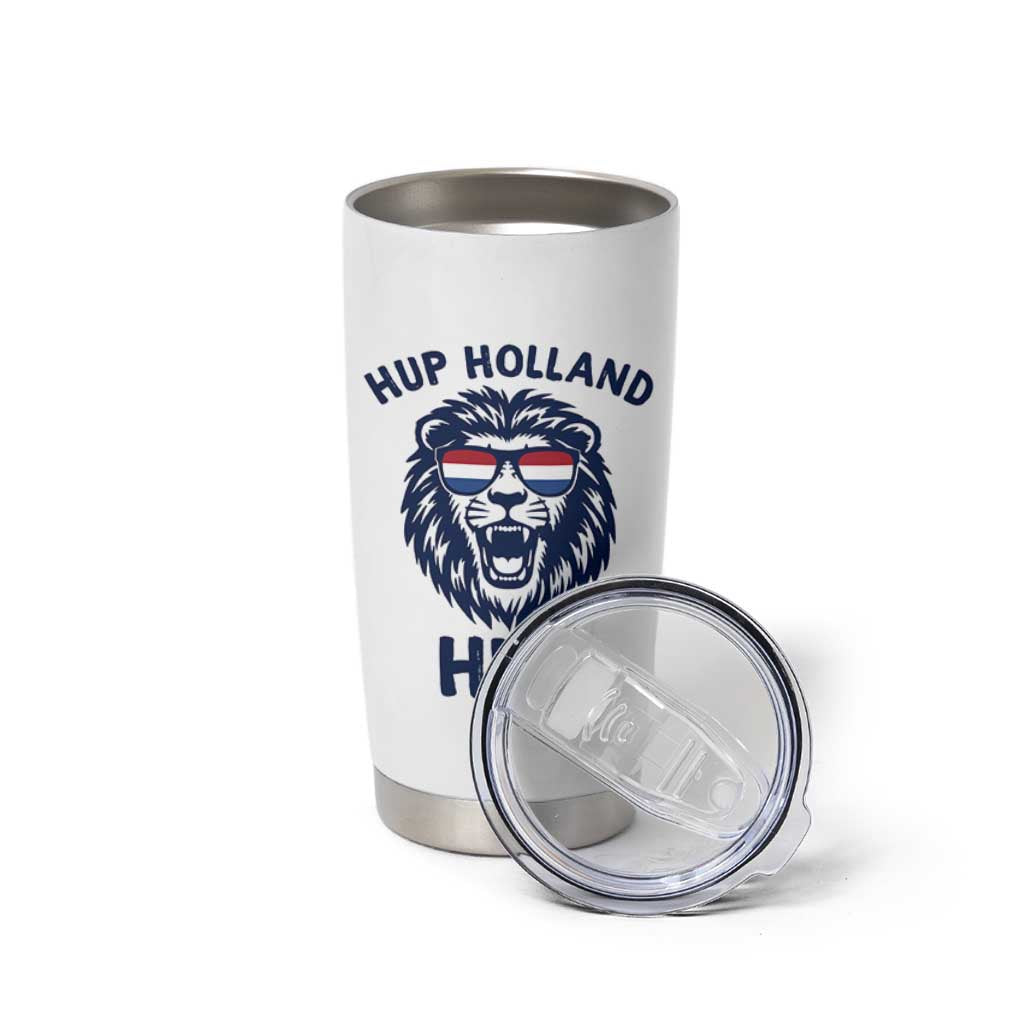 Hup Holland Hup Lion Netherlands Flag Tumbler Cup Nederlands Dutch Pride Soccer Fans