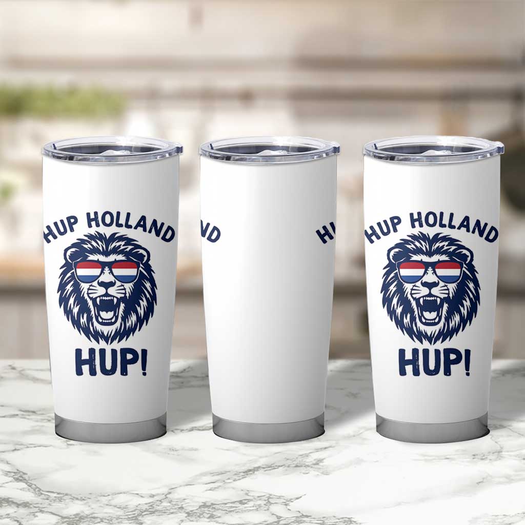Hup Holland Hup Lion Netherlands Flag Tumbler Cup Nederlands Dutch Pride Soccer Fans