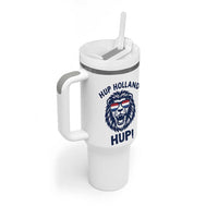 Hup Holland Hup Lion Netherlands Flag Tumbler With Handle Nederlands Dutch Pride Soccer Fans