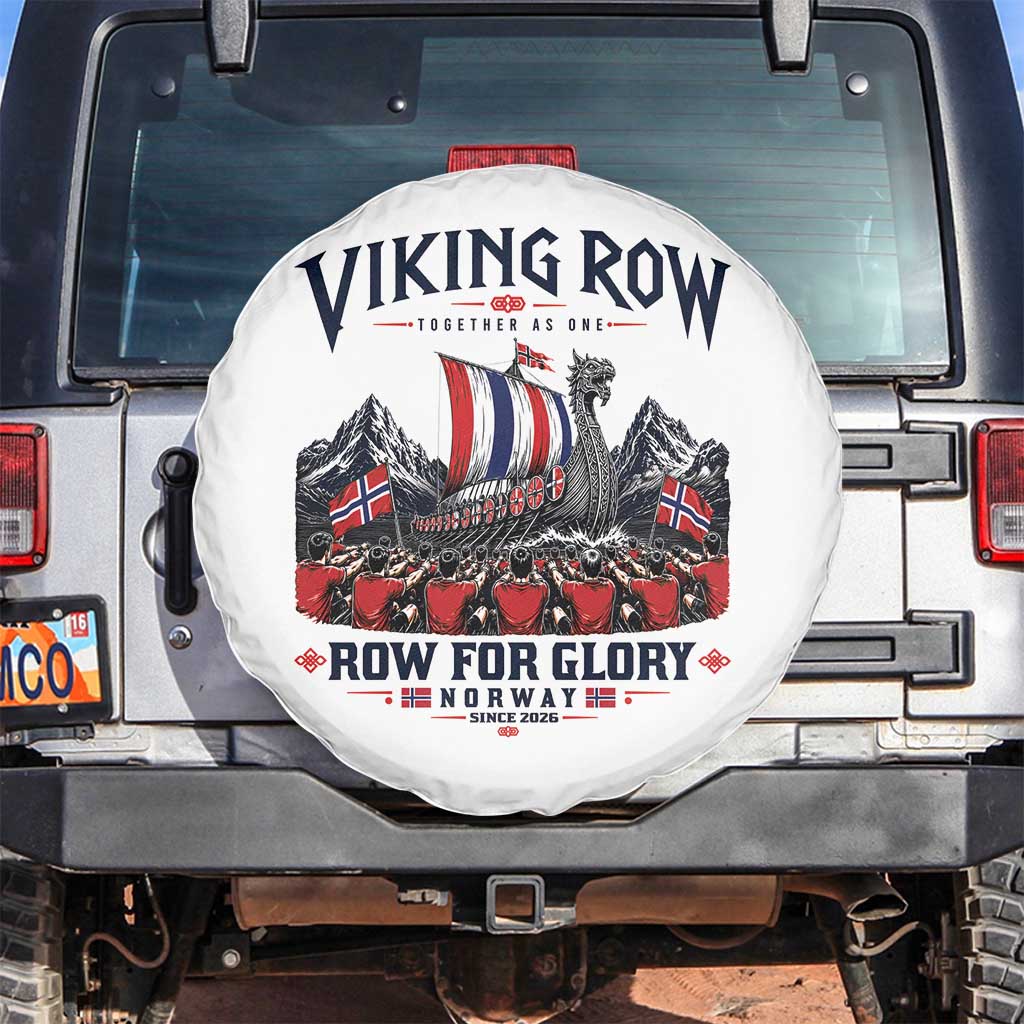 Viking Row Ro Ro Norway Norge Norwegian Flag Spare Tire Cover Row For Glory Norway Together As One Retro Football Fans