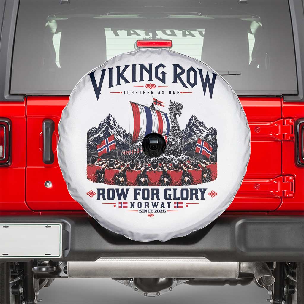Viking Row Ro Ro Norway Norge Norwegian Flag Spare Tire Cover Row For Glory Norway Together As One Retro Football Fans