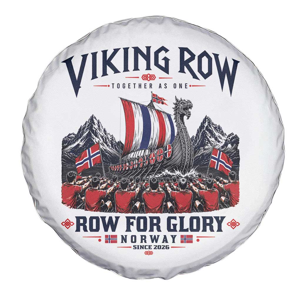 Viking Row Ro Ro Norway Norge Norwegian Flag Spare Tire Cover Row For Glory Norway Together As One Retro Football Fans