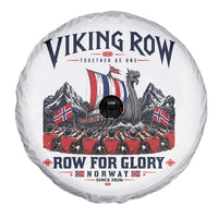 Viking Row Ro Ro Norway Norge Norwegian Flag Spare Tire Cover Row For Glory Norway Together As One Retro Football Fans