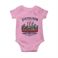 Viking Row Ro Ro Norway Norge Norwegian Flag Baby Onesie Row For Glory Norway Together As One Retro Football Fans