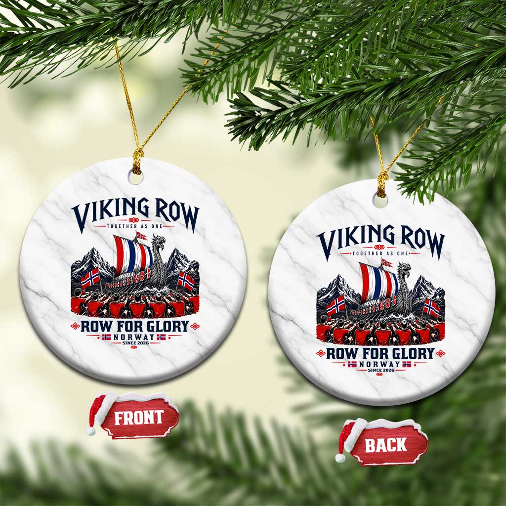 Viking Row Ro Ro Norway Norge Norwegian Flag Ceramic Ornament Row For Glory Norway Together As One Retro Football Fans