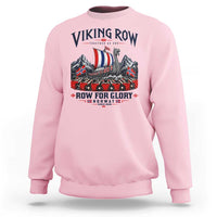 Viking Row Ro Ro Norway Norge Norwegian Flag Sweatshirt Row For Glory Norway Together As One Retro Football Fans