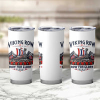 Viking Row Ro Ro Norway Norge Norwegian Flag Tumbler Cup Row For Glory Norway Together As One Retro Football Fans
