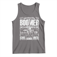 Legendary Baby Boomer Generation 1946 to 1964 Tank Top Vintage Rocker Classic Cars And Bikes Graphic